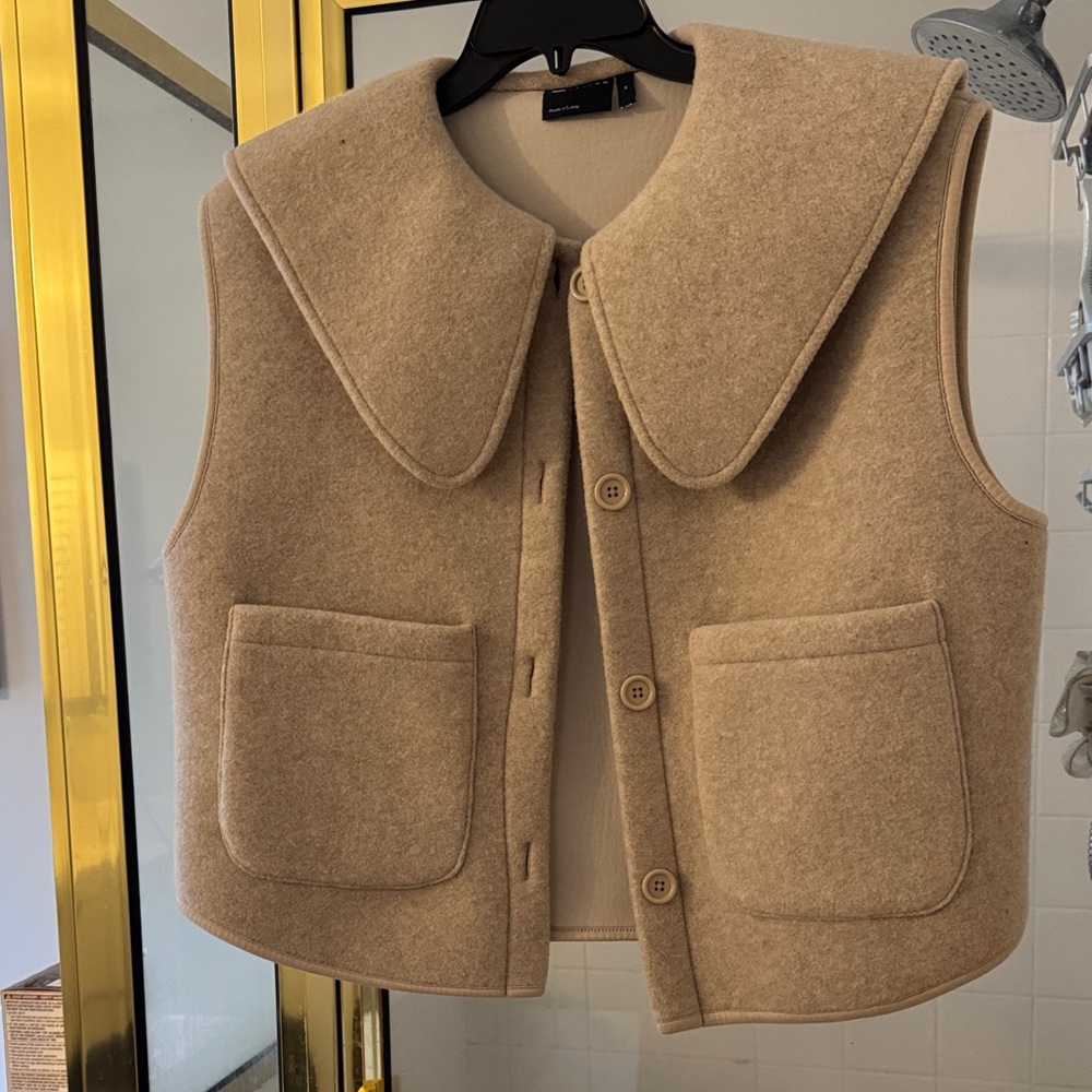 ASOS Vest with Large Collar